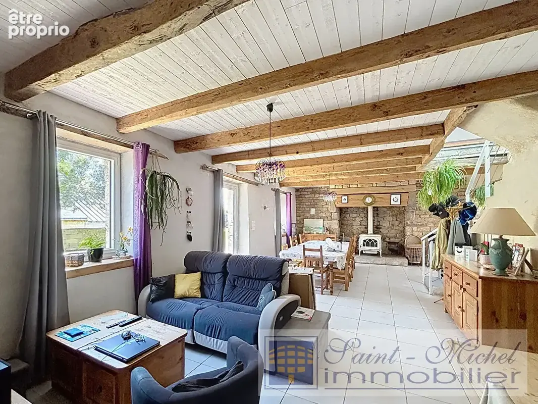 Locunolé, maison en pierres avec de très beaux volumes - photo 8