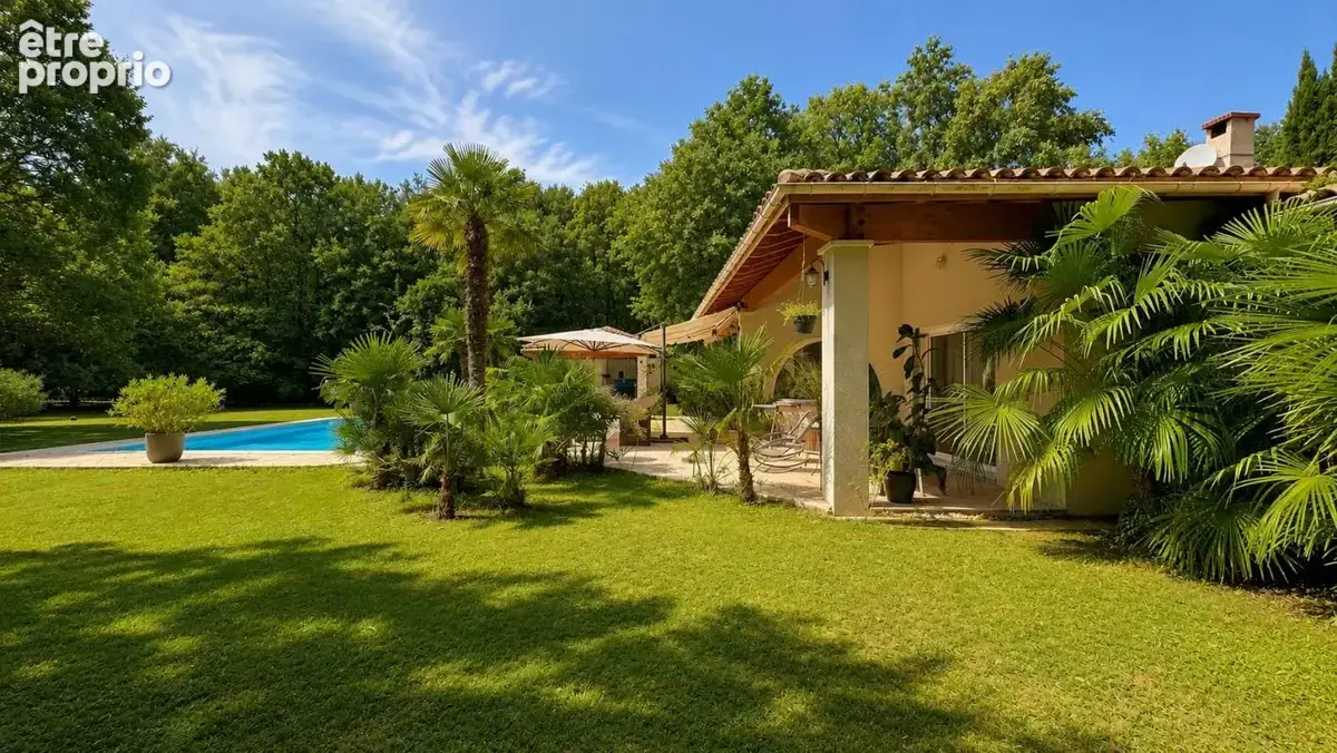 Montélier – maison d’architecte de 202 m² – piscine – parc boisé de 5 266 m² - photo 10