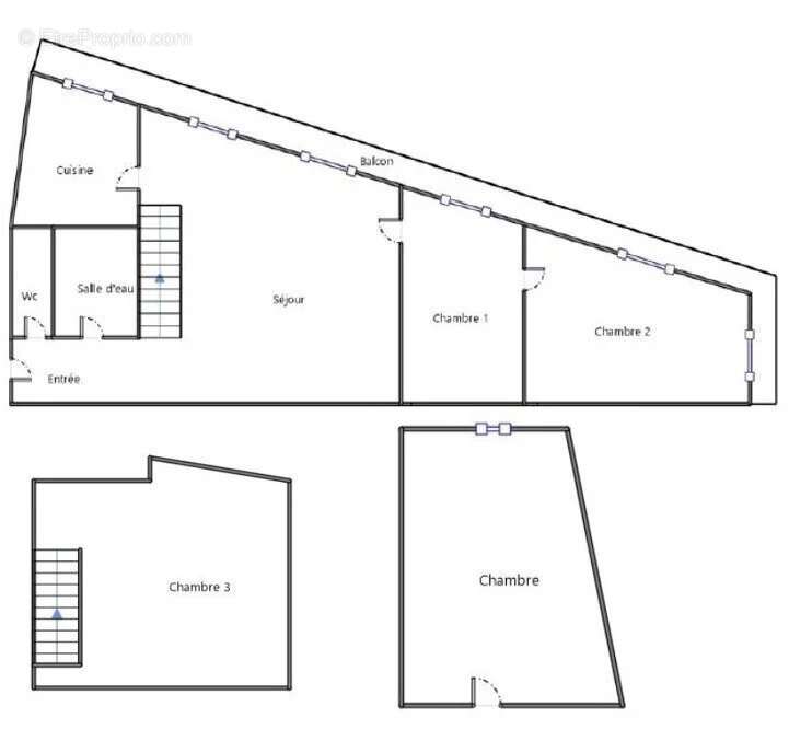 Appartement à PARIS-15E