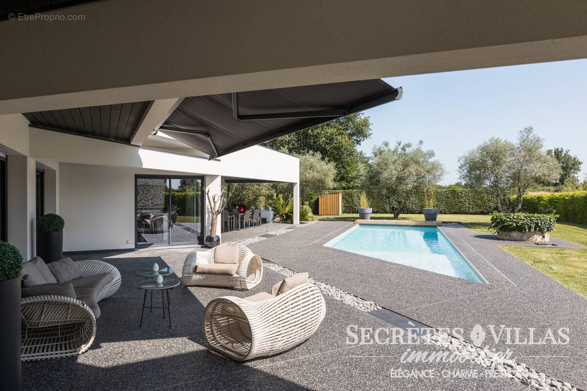 Bouliac villa contemporaine 287m2 avec vue et s/sol 150m2 - photo 2