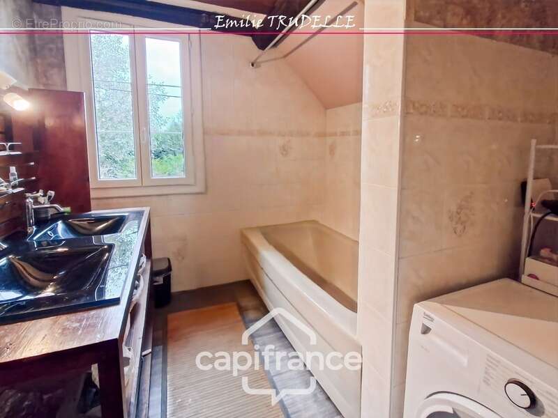 Maison à vendre 6 pièces 138m² TORCE EN VALLEE (72) - 3/4 chambres + appartement, Etang, bassin sur parc paysagé de 8500m² - photo 10
