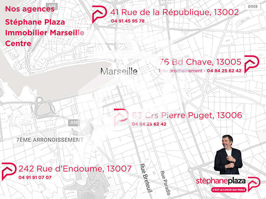 Appartement à MARSEILLE-7E
