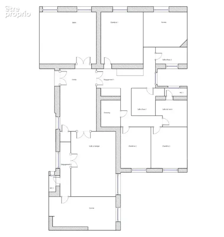 PARIS 8e - Saint-Augustin / Saint-Lazare - 182 m² - 4 chambres - Réceptions plein Sud - photo 12