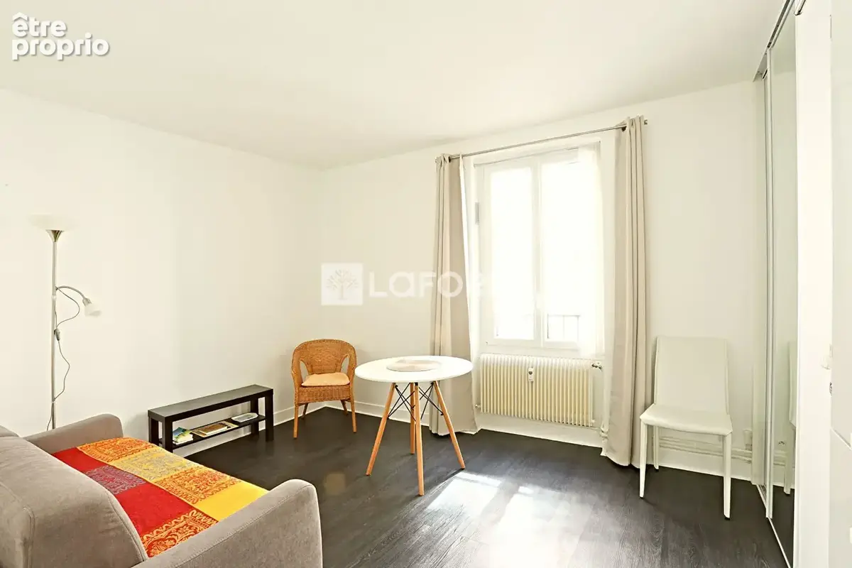 Appartement Paris 1 pièce(s) 17 m2 - photo 2