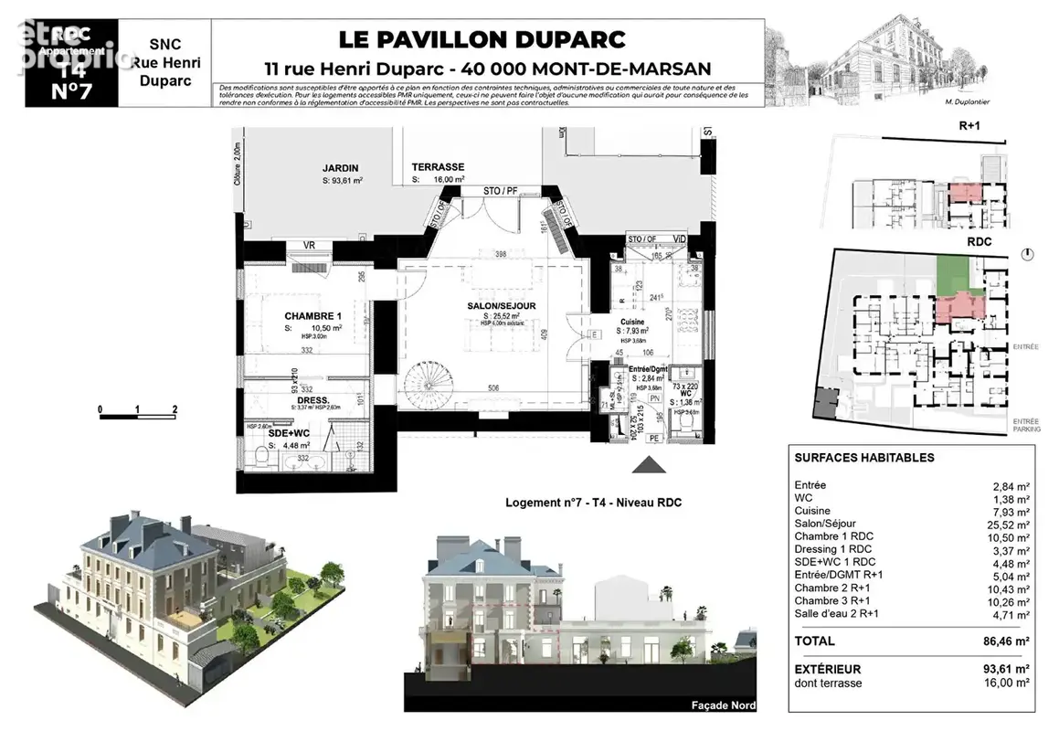 Appartement Mont De Marsan 4 pièces 88,10 m² - photo 15