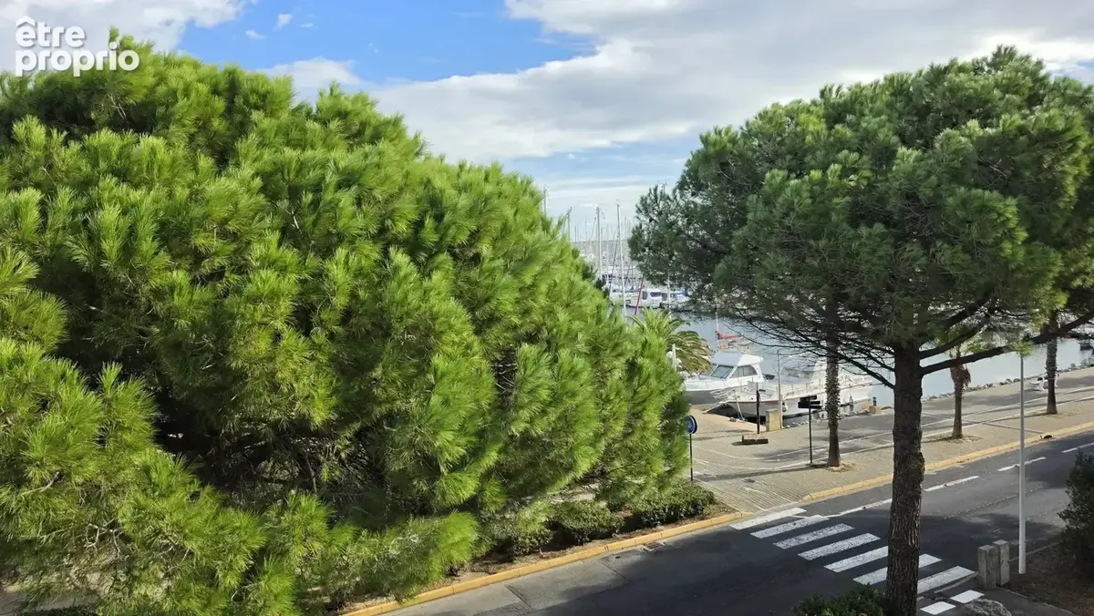 Gruissan, Appartement T3 avec vue panoramique sur le port . - photo 6