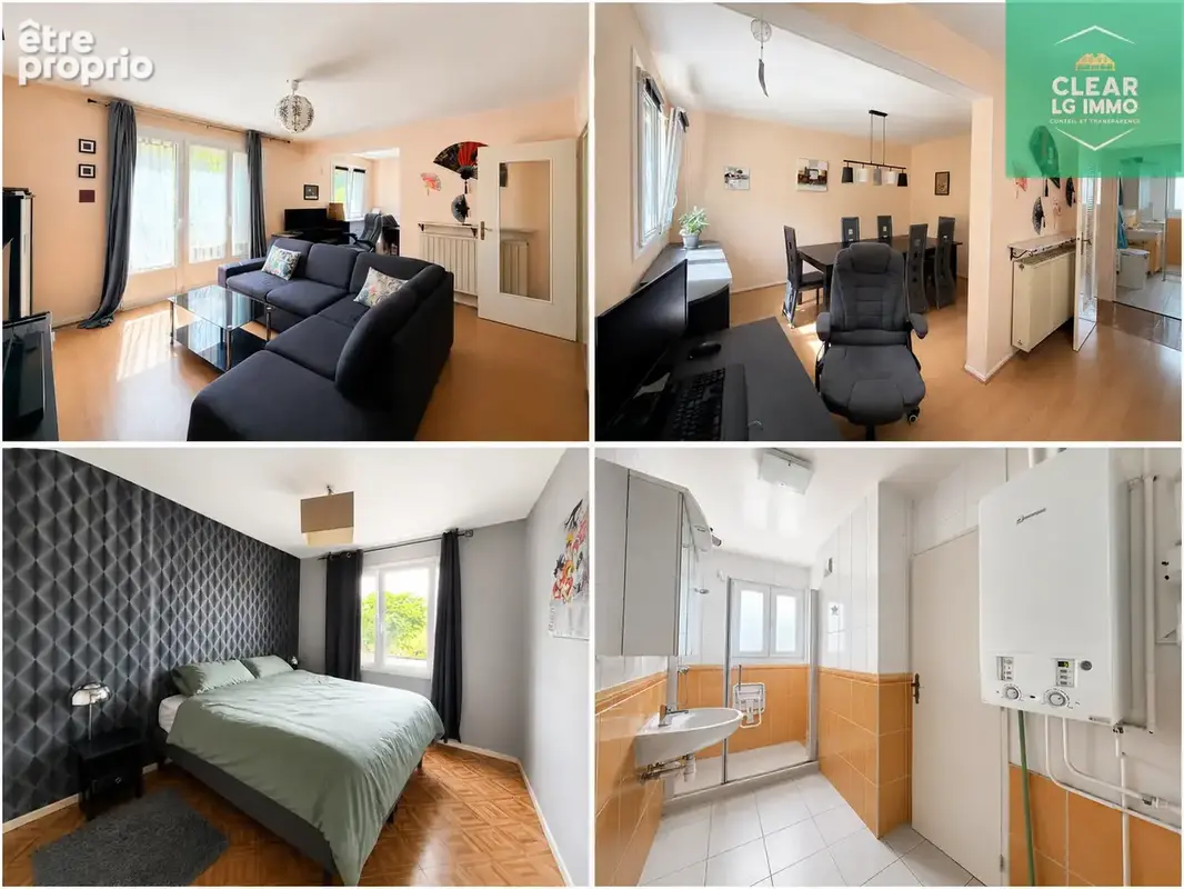 Appartement F5 avec 3 chambres, balcons et garage à Hayange - photo 4