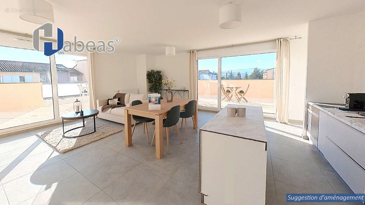 Appartement à CRAPONNE