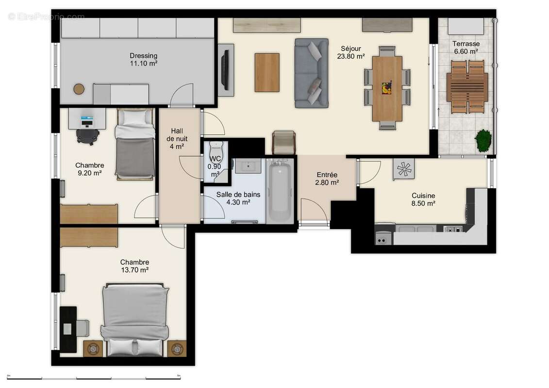 Appartement à TOULOUSE