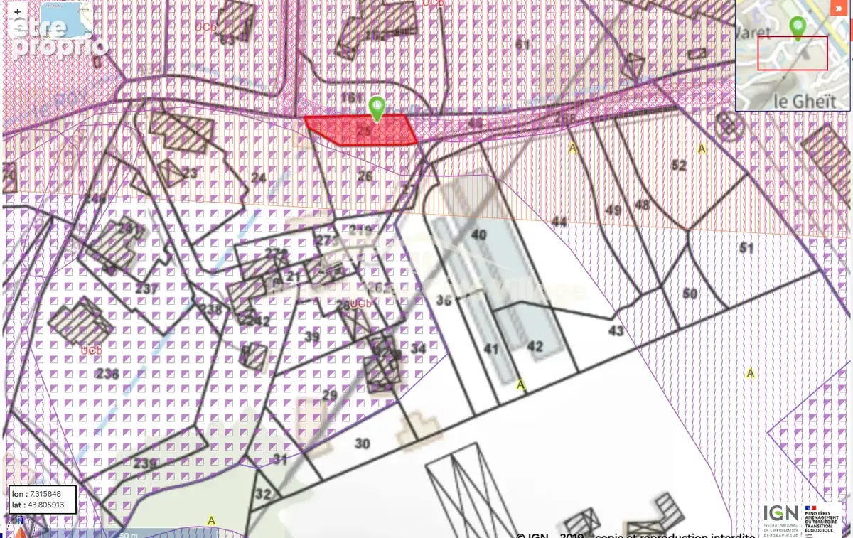 CONTES   Terrain constructible de 741 m2 dans un environnement résidentiel - photo 8