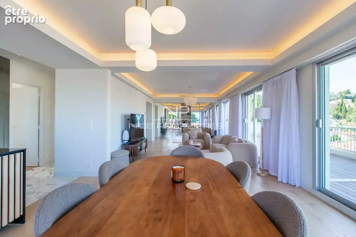 Nice bas Fabron, exceptionnel Penthouse de 4 pièces avec vue mer panoramique et studio indépendant - photo 3
