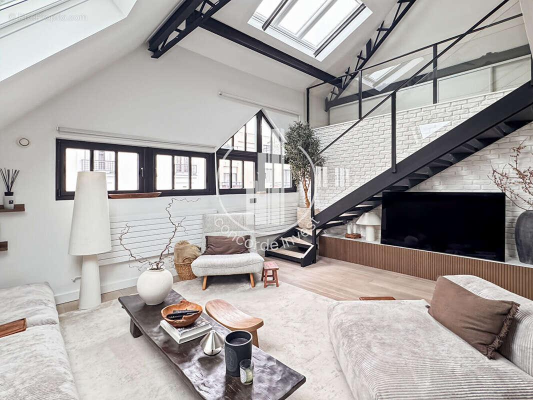 Loft Courbevoie 3 pièce(s) 74.4 m2 - photo 2