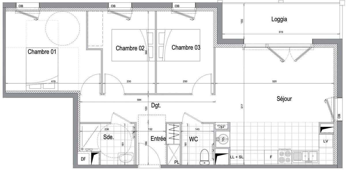 Appartement à LAMBALLE