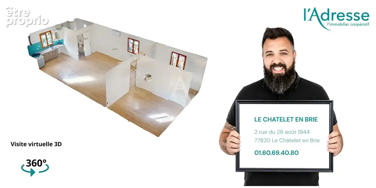 Maison Le Chatelet En Brie 5 pièce(s) 80 m2 - photo 8
