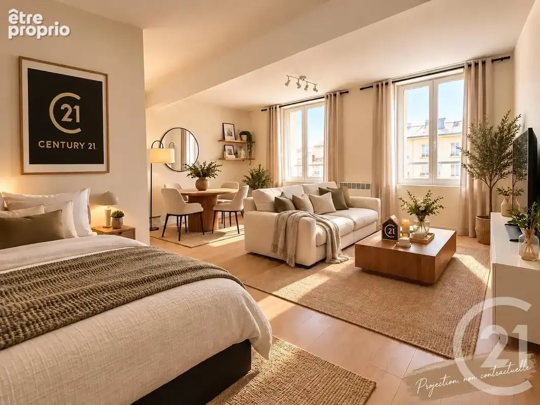 Appartement 1 pièce 37 m² à vendre à Dammartin-En-Goele (77230) - photo 2