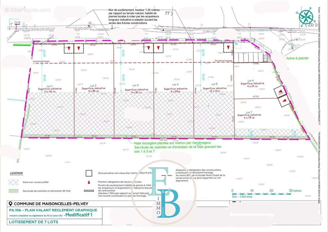 Terrain à VILLERS-BOCAGE