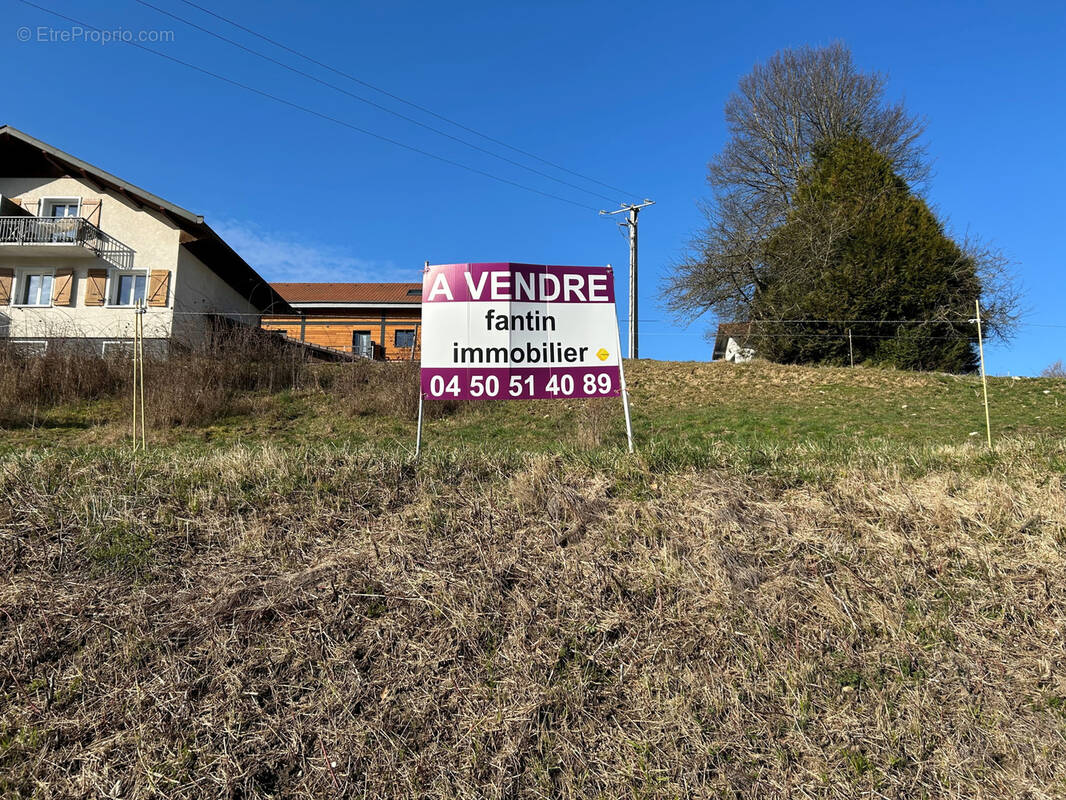 Terrain à CHARVONNEX