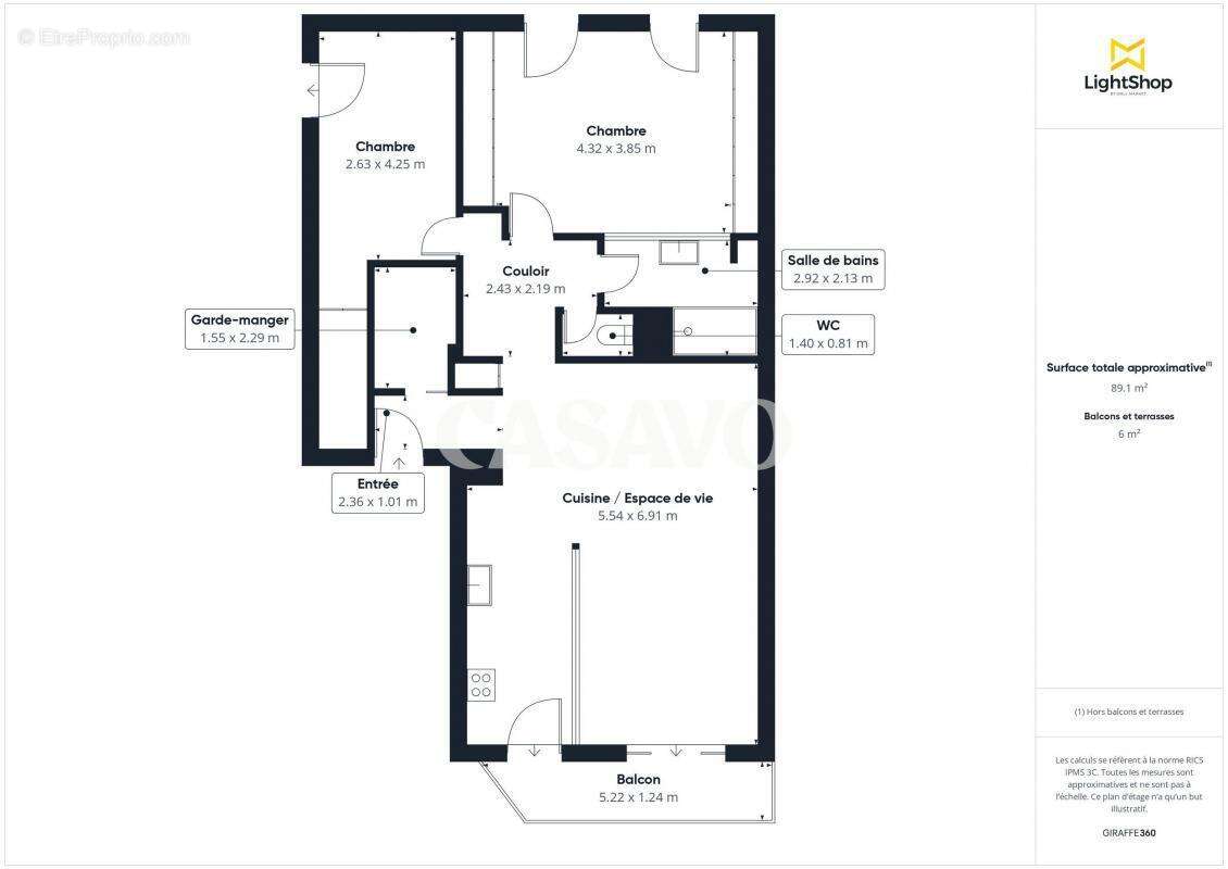 Appartement à AIX-EN-PROVENCE