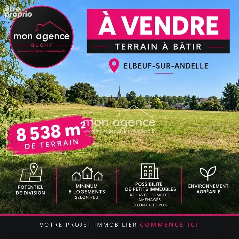 Photo Terrain à Elbeuf-Sur-Andelle au prix de 253 000€