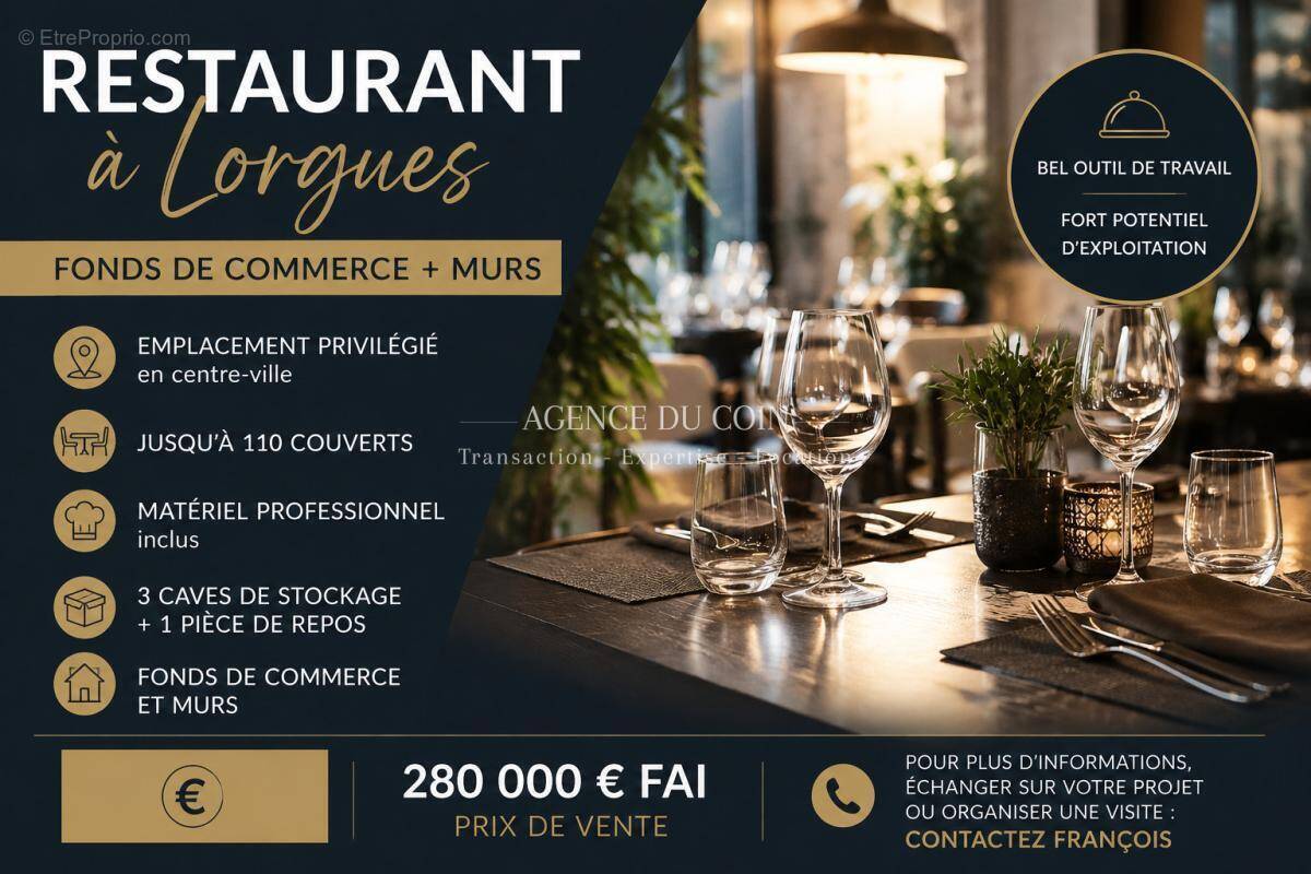 Commerce à LORGUES