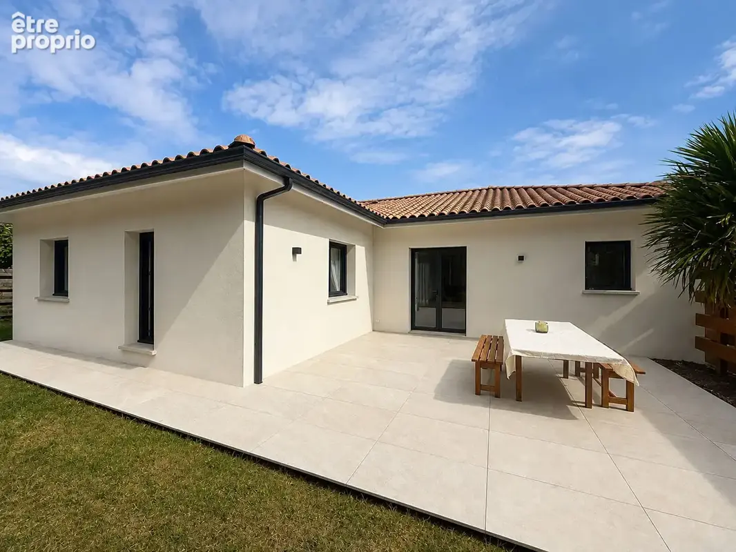 Maison contemporaine de plain pied, Linxe 5 pièces 104 m2 - photo 2