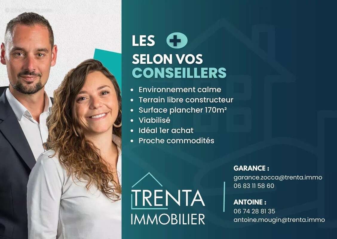 Terrain à CHARNECLES