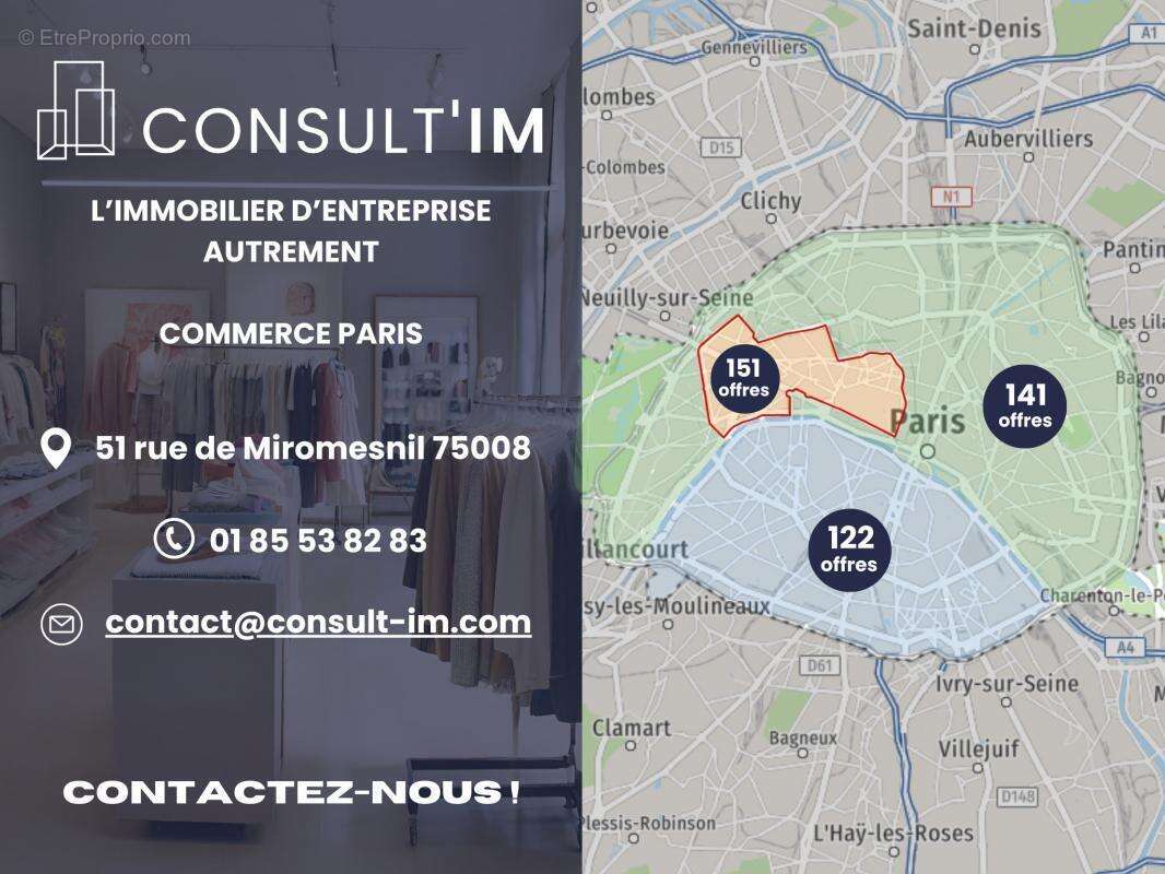 Commerce à PARIS-17E