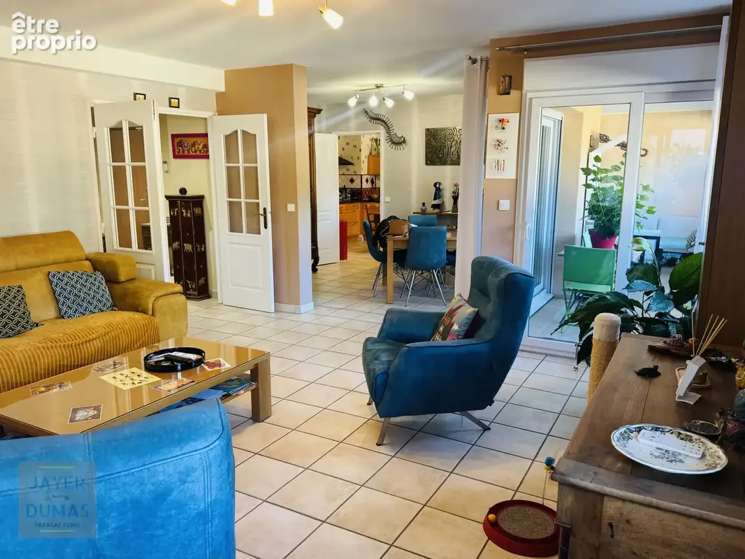  exclusivité - chalon-sur-saone - ile saint laurent - appartement 100 m2 - terrasses - garage - 2 parkings - photo 2