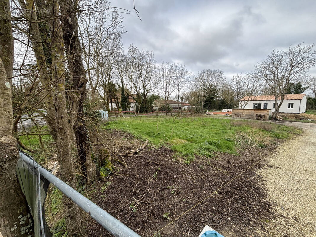 Terrain à SAINT-LAURENT-DE-LA-PREE