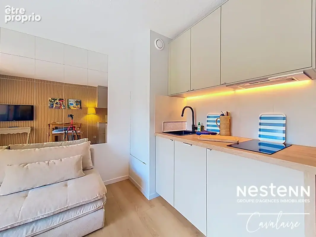 la Croix Valmer - Appartement refait à neuf d'environ 28 m² avec garage, terrasse et piscine - photo 10