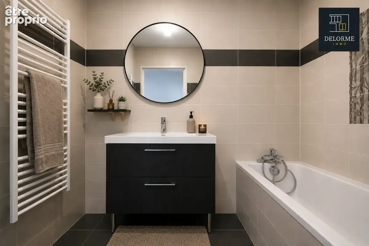 Appartement T3 de 83 m2 avec balcon à Saint-Genis-Laval - photo 8