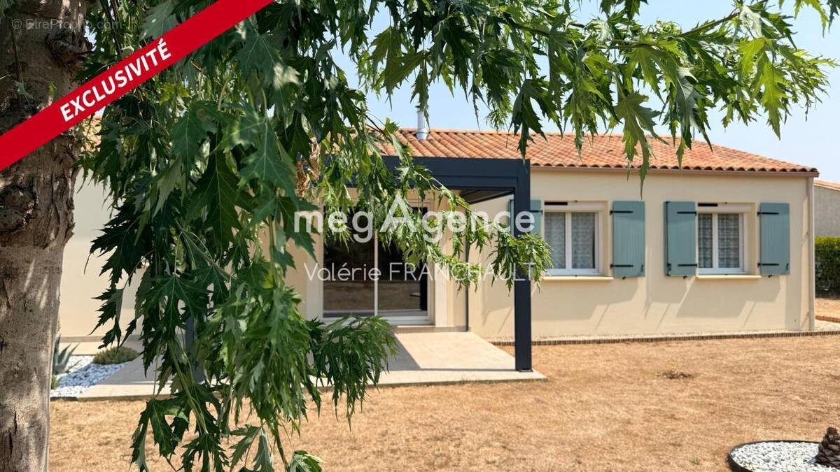 Mareuil sur Lay Dissais, maison de plain-pied, de 96M2 sur une parcelle d'environ 617M2 - photo 1