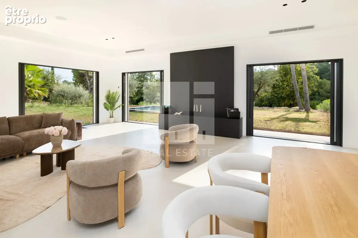 Mougins : domaine privé - au calme - villa contemporaine 4 ch - photo 3