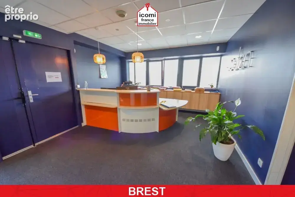Finistere - brest (29200) - a vendre - locaux disponibles de 462m² pour 2027 - 14 bureaux - 2 salles de reunion - immeuble dalle - photo 3