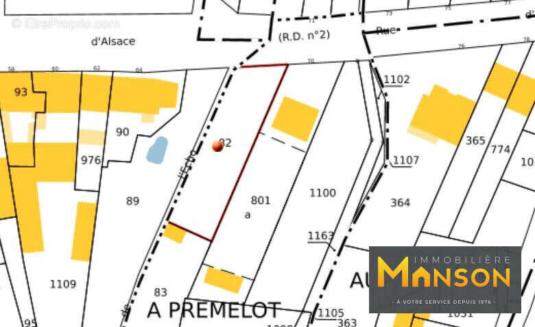 Terrain à SOMMERVILLER