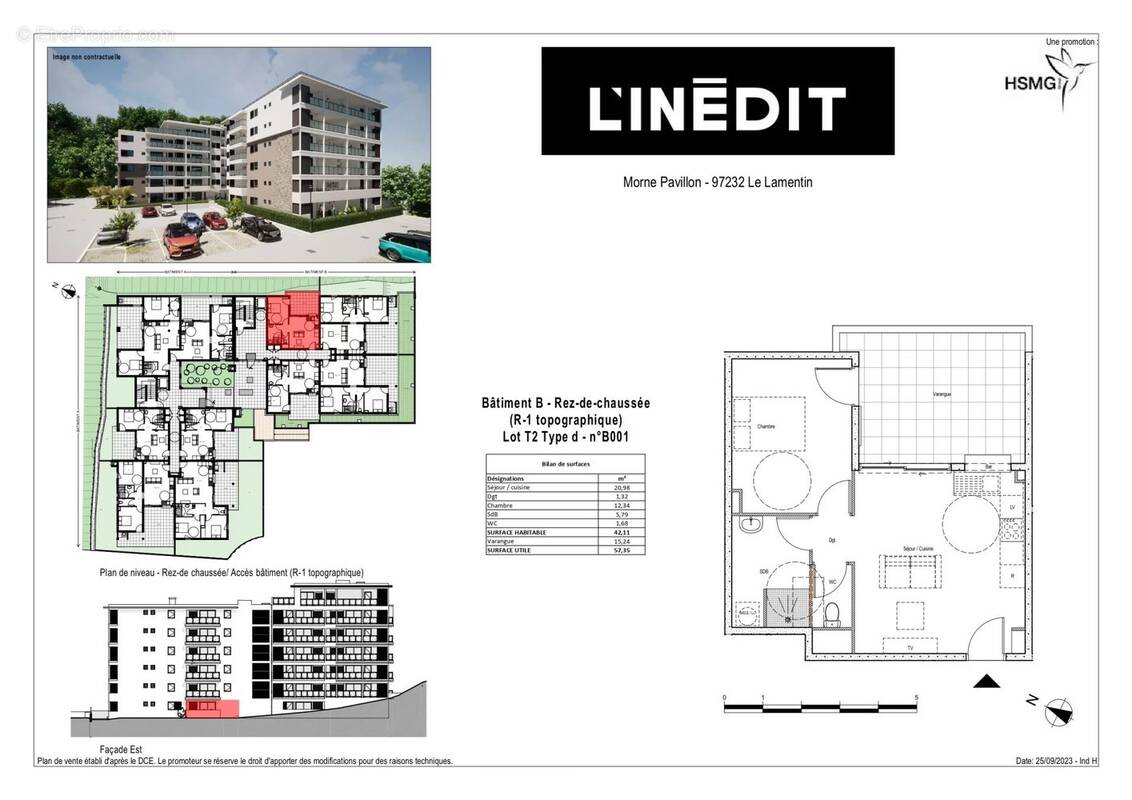Appartement à LE LAMENTIN