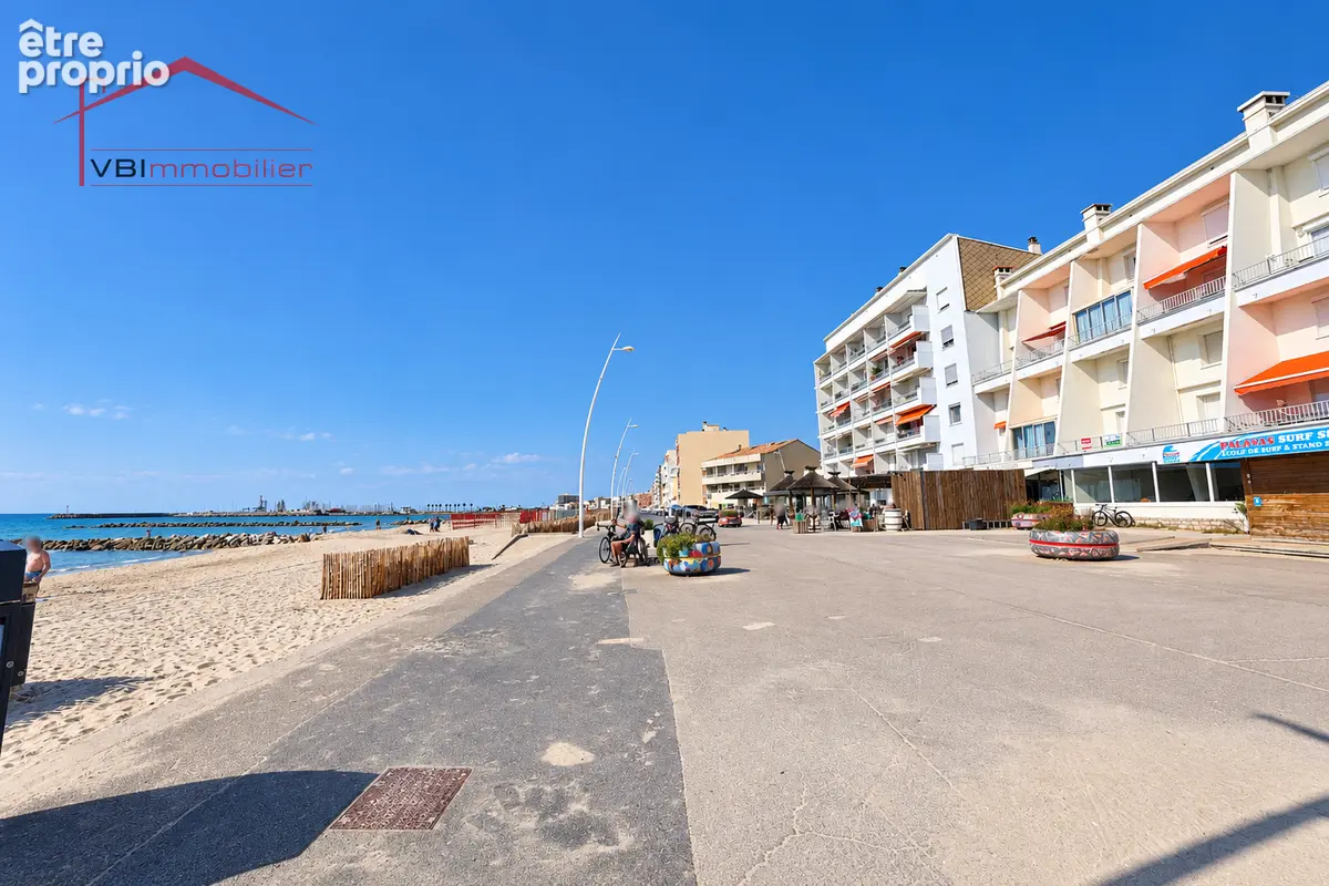 Palavas-les-flots rare duplex en première ligne, terrasse et vue mer - photo 3