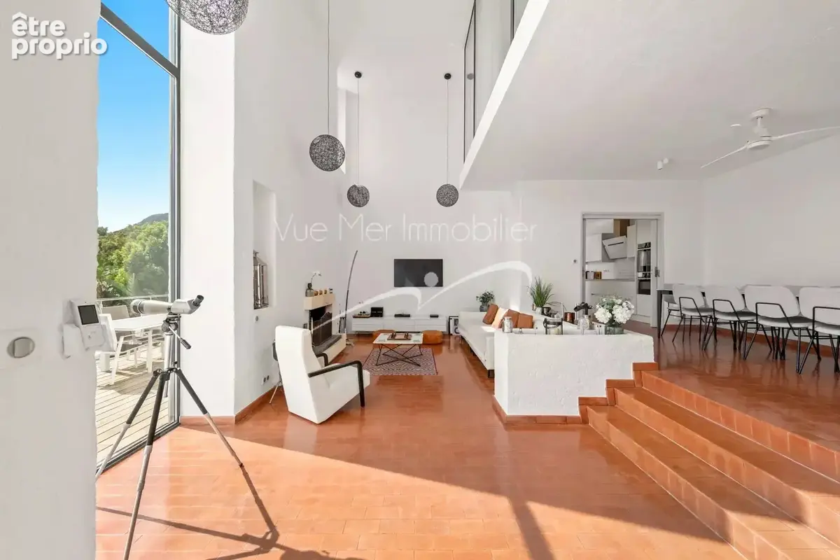 Le lavandou – villa d’architecte, vue mer panoramique et piscine - photo 4