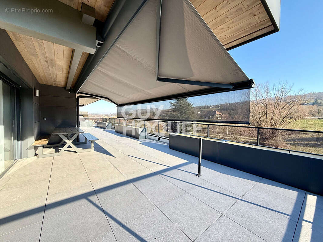 Attique d'exception avec terrasse panoramique de 98 m² face au revard - photo 5