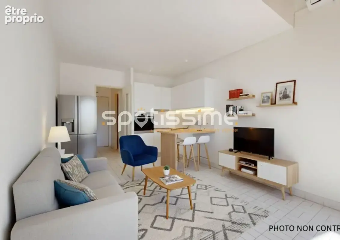 Studio avec balcon, exposition sud-ouest et parking privatif  Cap d'Agde, Centre-Port - photo 8