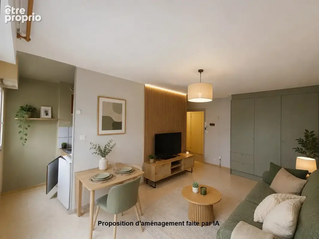 Appartement 1 pièce 23 m² à vendre à Clermont-Ferrand (63000) - photo 1