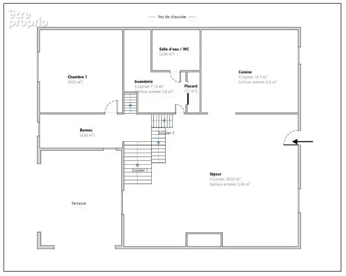 Maison de village de 144 m2 avec terrasse et cave - photo 23