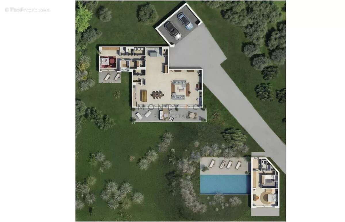 Vente villa 6 chambres vue mer dans un domaine privé a Grimaud - photo 8