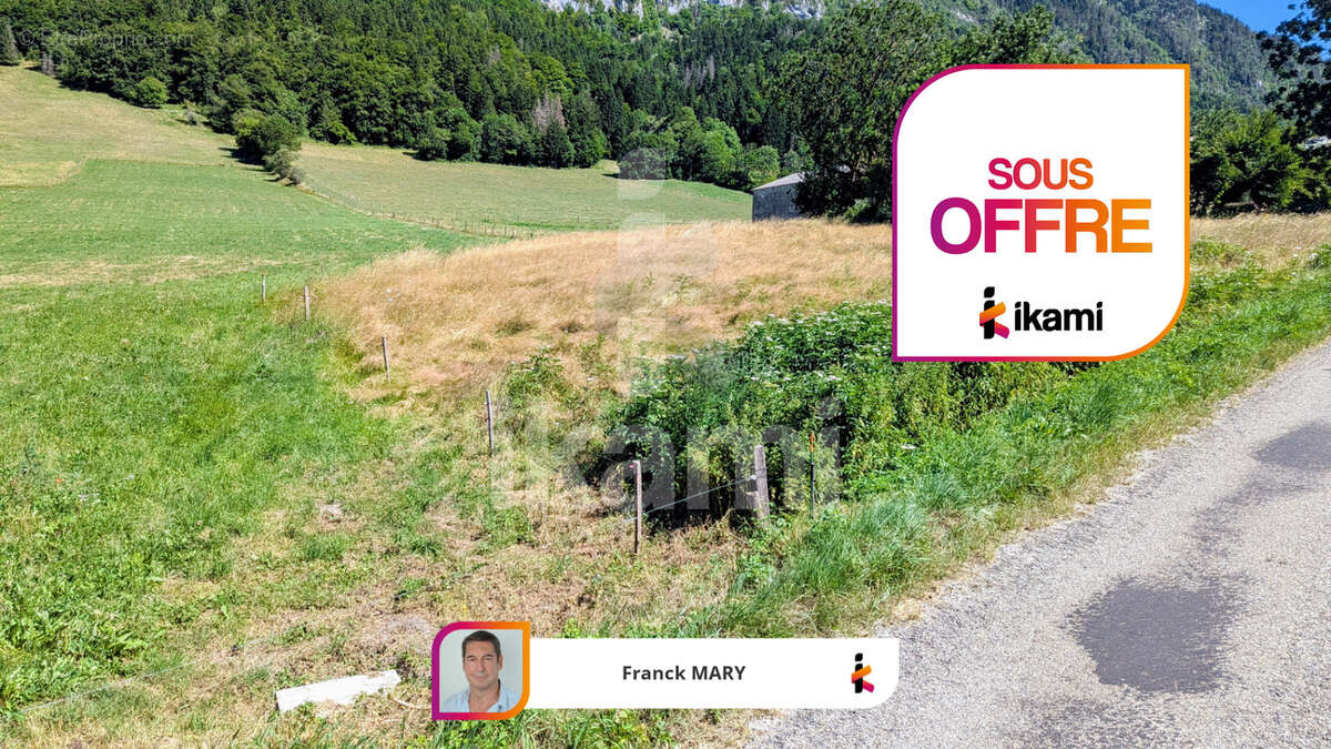 Terrain à SAINT-AGNAN-EN-VERCORS