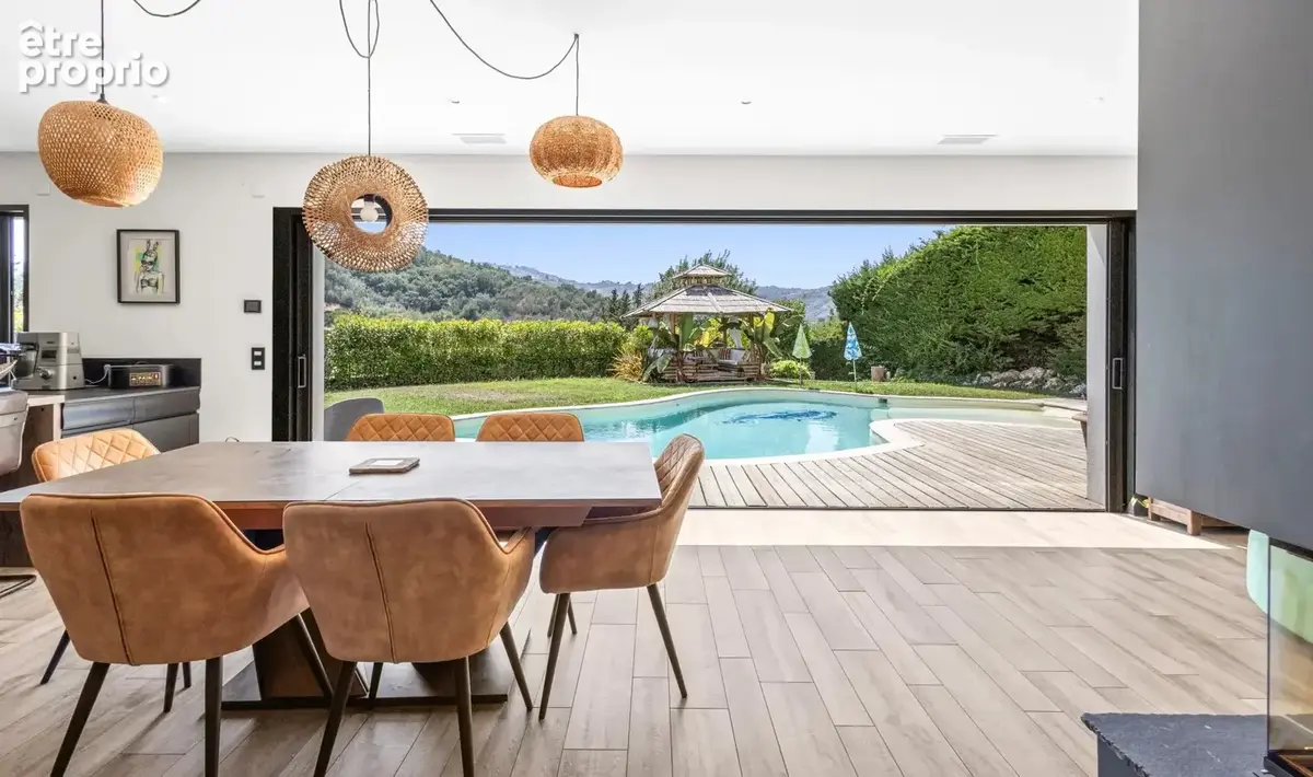 AURIBEAU/SIAGNE- VILLA 5P avec piscine, garage et appartement independant - photo 1