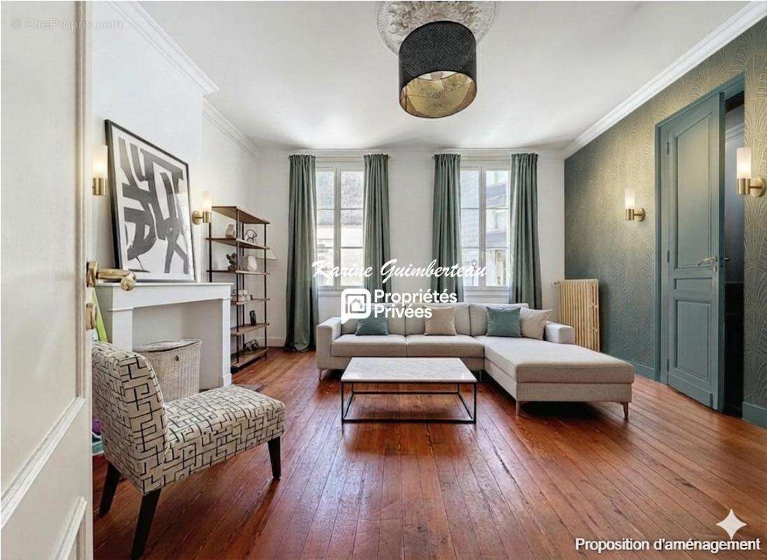 Maison bourgeoise proche Tourny avec jardin et piscine - photo 2