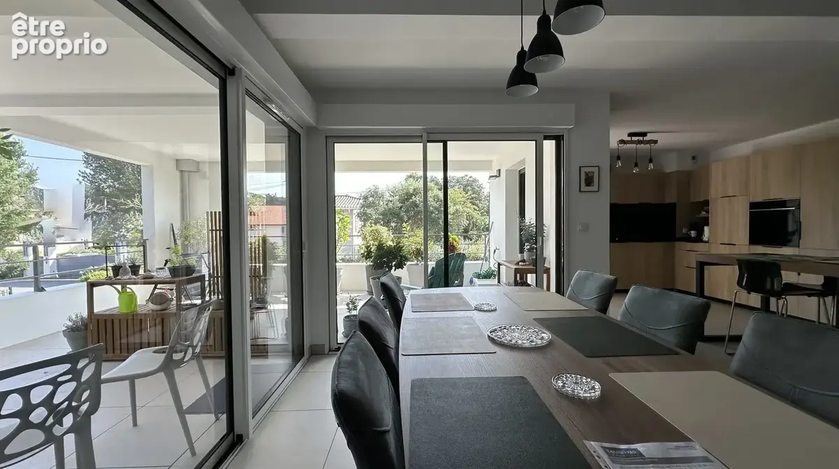 Appartement terrasse de type t4 de 92.25 m2 + 2 terrasses + 2 garages - photo 8