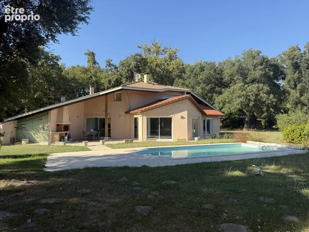 Maison avec piscine et parc boisé—Sainte-Maure-de-Peyriac - photo 12