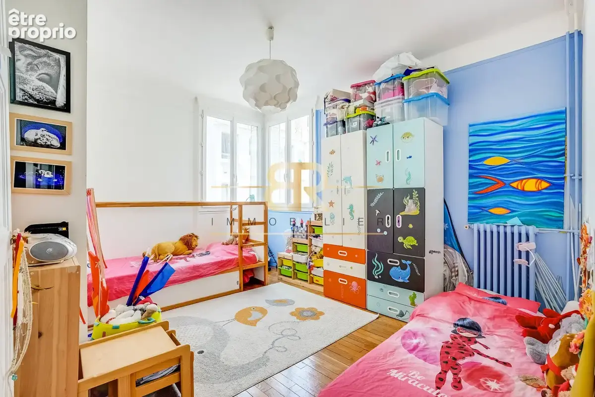 Paris 17e   rue redon   appartement familial de 96 m2   3 chambres   étage élevé avec ascenseur - photo 12