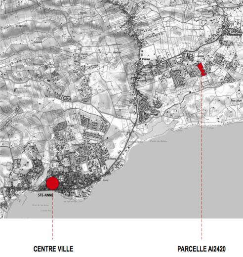 Terrain à SAINTE-ANNE